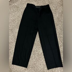 Donna Karan Men's Elegant Black Dress Pants
